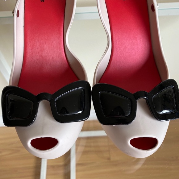 Melissa + Karl Lagerfeld Ultragirl Heels with 🕶 - Picture 4 of 7